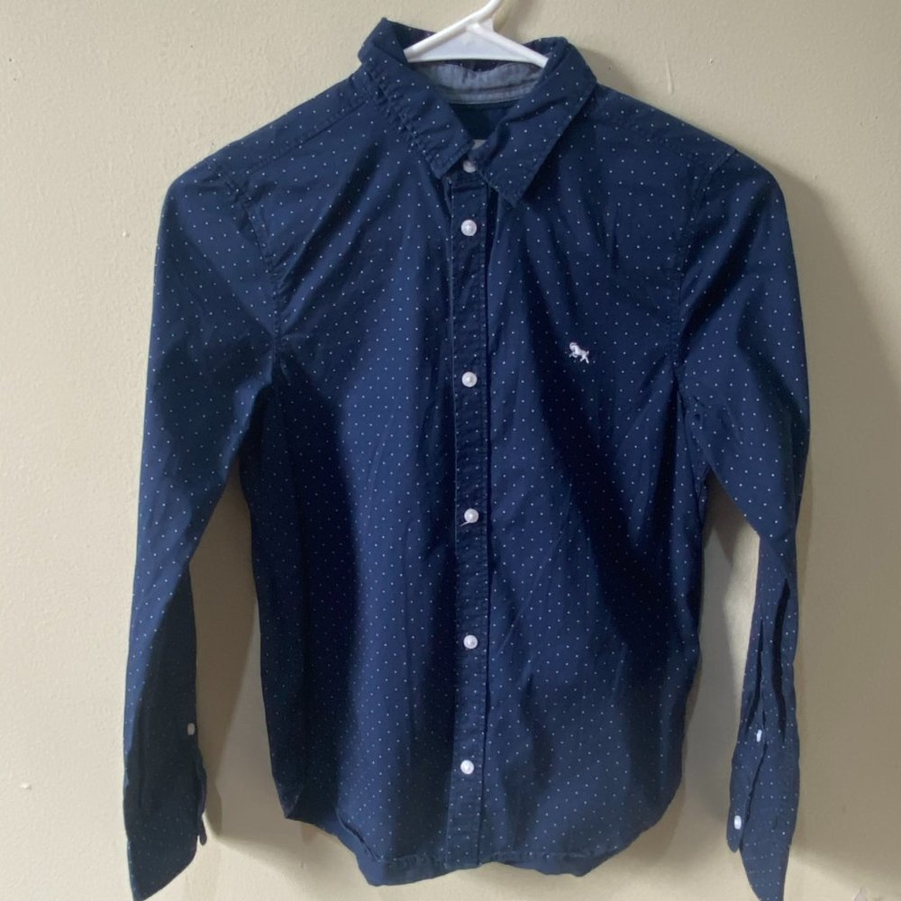 L.O.G.G Kid's Boy Polka Dot Shirt Size 10-11 Years (PRE-LOVED)